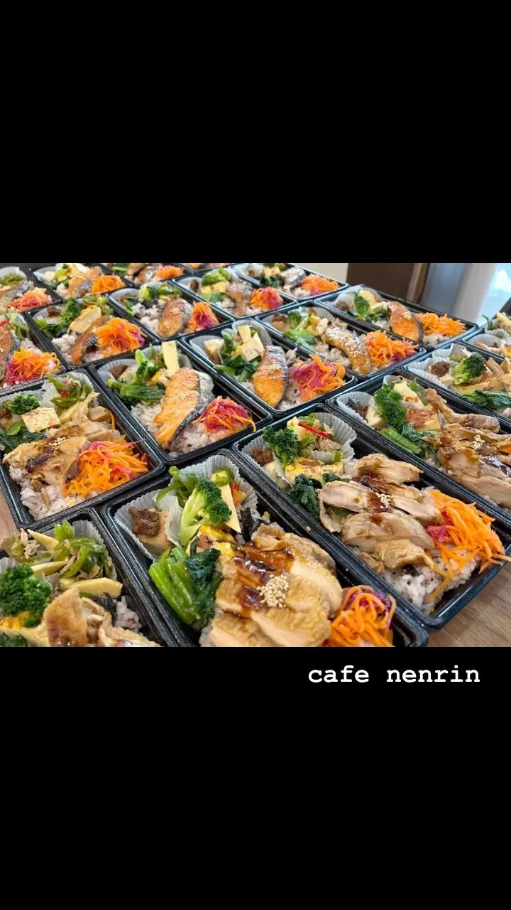 cafeねんりんの野菜たっぷりごはん♡